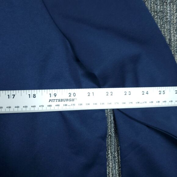 Nike Mens L Dri Fit Blue Pullover Qtr 1/4 Zip Dry Fit Sweater Martell Cognac NWT - Picture 12 of 16